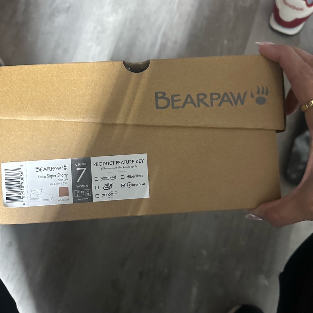 BearPaw Brown Ankle Booties - Picture 8 of 9
